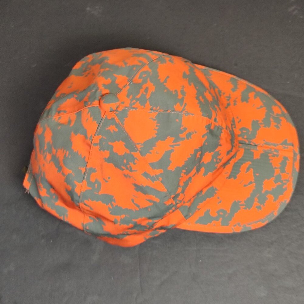 Sealskinz Rain Hat Cap Strap Back Orange Grey AOP Duck Panel Packable Hiking - Picture 5 of 13